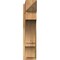 Ekena Millwork Balboa Rough Sawn Arts and Crafts Outlooker, Western Red Cedar, 8"W x 30"D x 34"H OUT08X30X34BOA03RWR - alternate 3